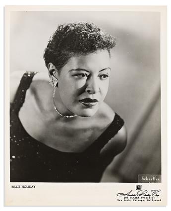 (ENTERTAINMENT--MUSIC.) Large group of publicity photographs of jazz vocalists and instrumentalists.